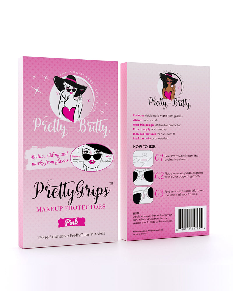 pretty Grips makeup protectors anti-slip from sunglasses