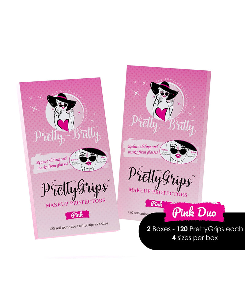 pretty Grips makeup protectors anti-slip from sunglasses